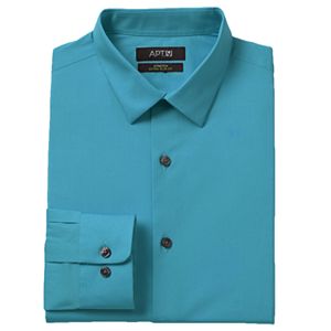 Men's Apt. 9® Extra-Slim Solid Stretch Dress Shirt