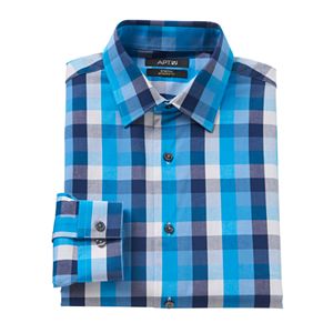 Men's Apt. 9® Modern-Fit Patterned Stretch Dress Shirt
