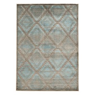 Linon Platinum Santa Fe Lattice Rug