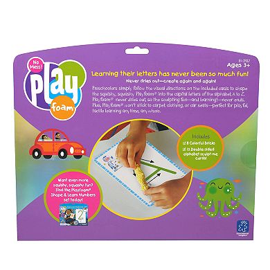Educational Insights Playfoam Shape & Learn Alphabet Set
