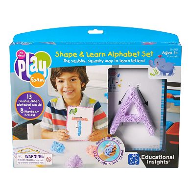 Educational Insights Playfoam Shape & Learn Alphabet Set