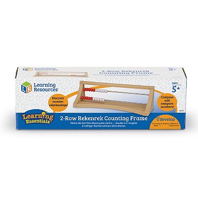 Learning Resources 2-Row Rekenrek Counting Frame