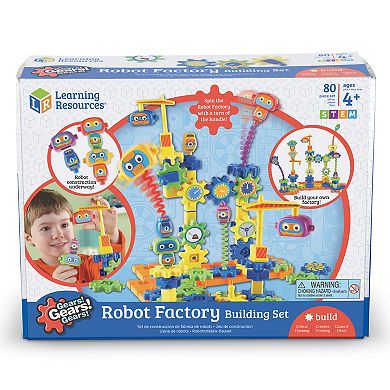 Learning Resources Gears! Gears! Gears! Robot Factory Building Set
