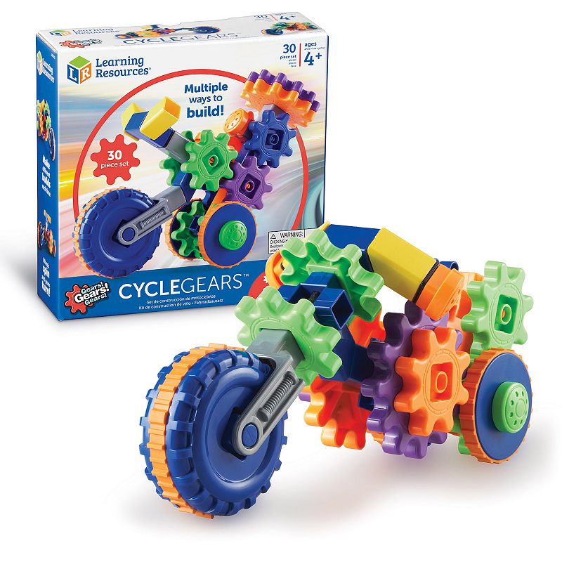 Learning Resources Gears! Gears! Gears! CycleGears, Multicolor