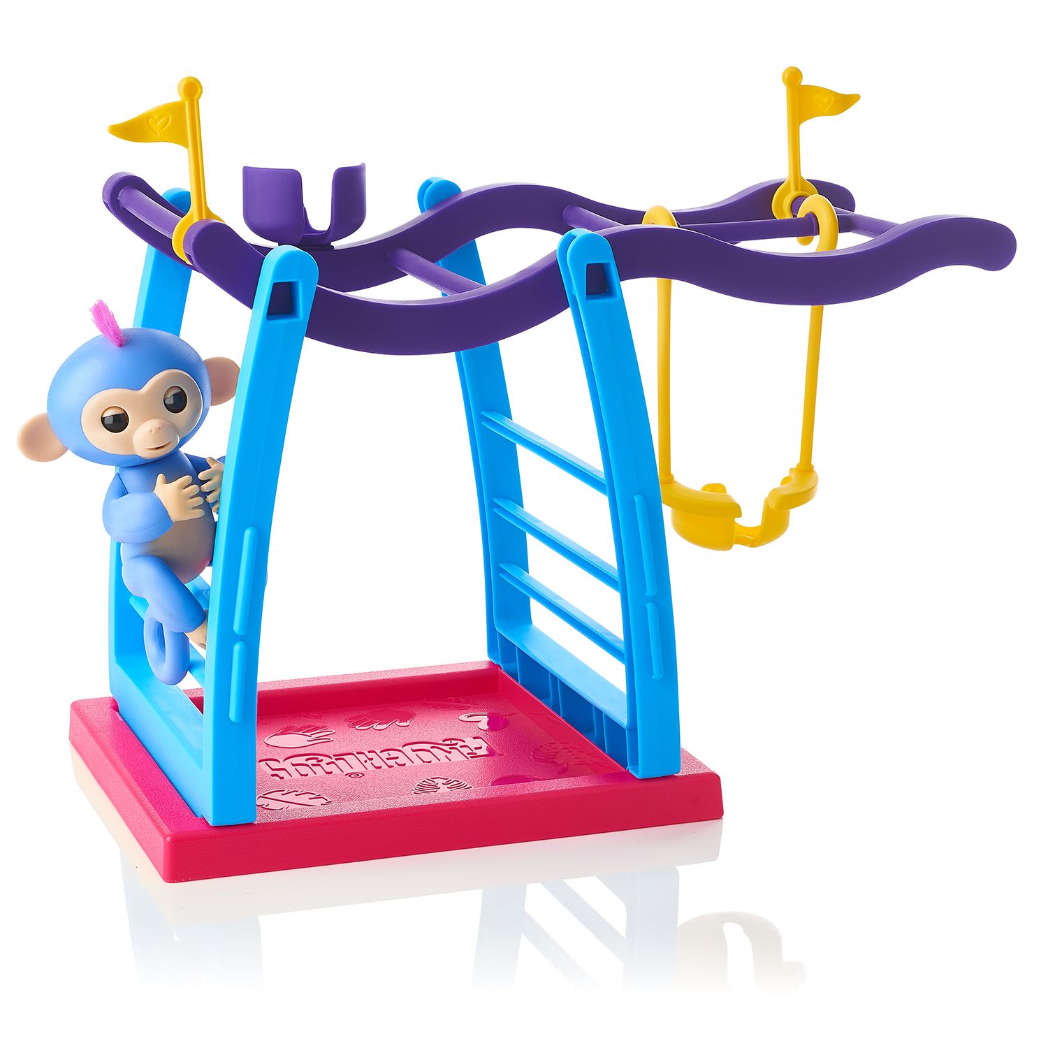 fingerlings monkey bar playset