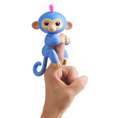 WowWee Fingerlings Baby Monkey Liv & Monkey Bar Swing Playset