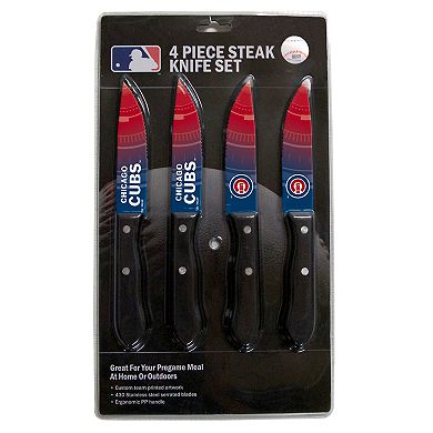 Chicago Cubs 4-Piece Steak Knife Set
