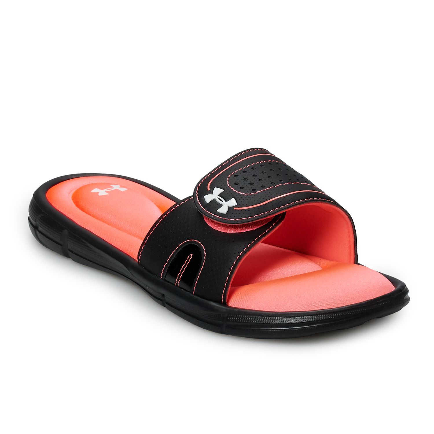 red under armour sandals