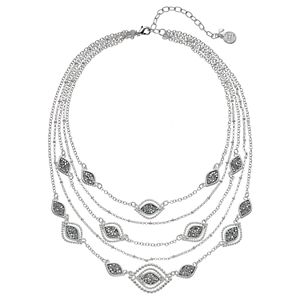 Dana Buchman Marquise Layered Necklace