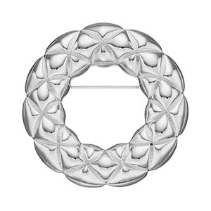 Dana Buchman Quilted Round Pin