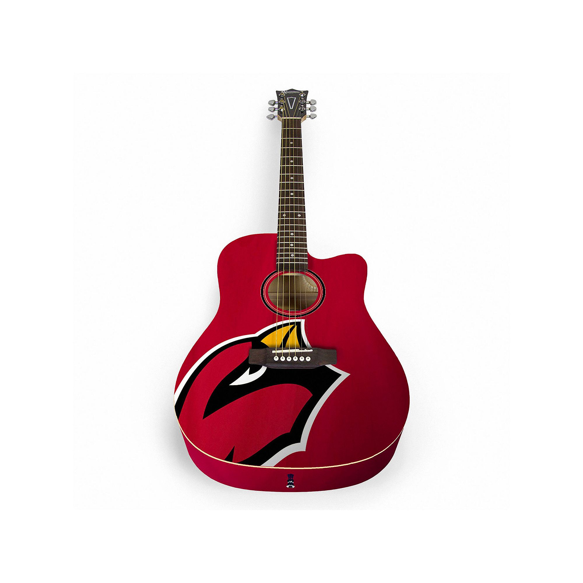 Woodrow Arizona Cardinals Acoustic Guitar, Team