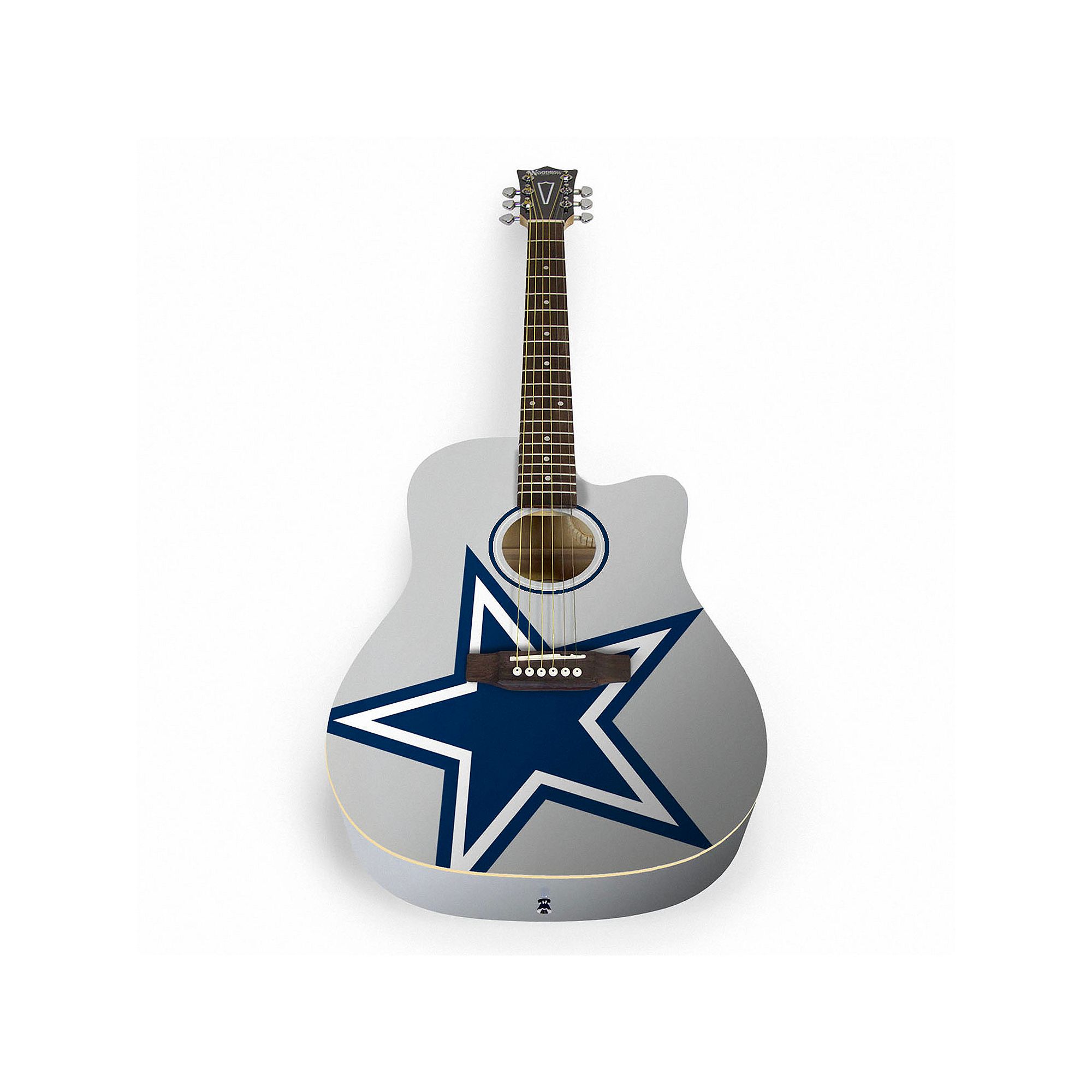 Woodrow Dallas Cowboys Acoustic Guitar, Team