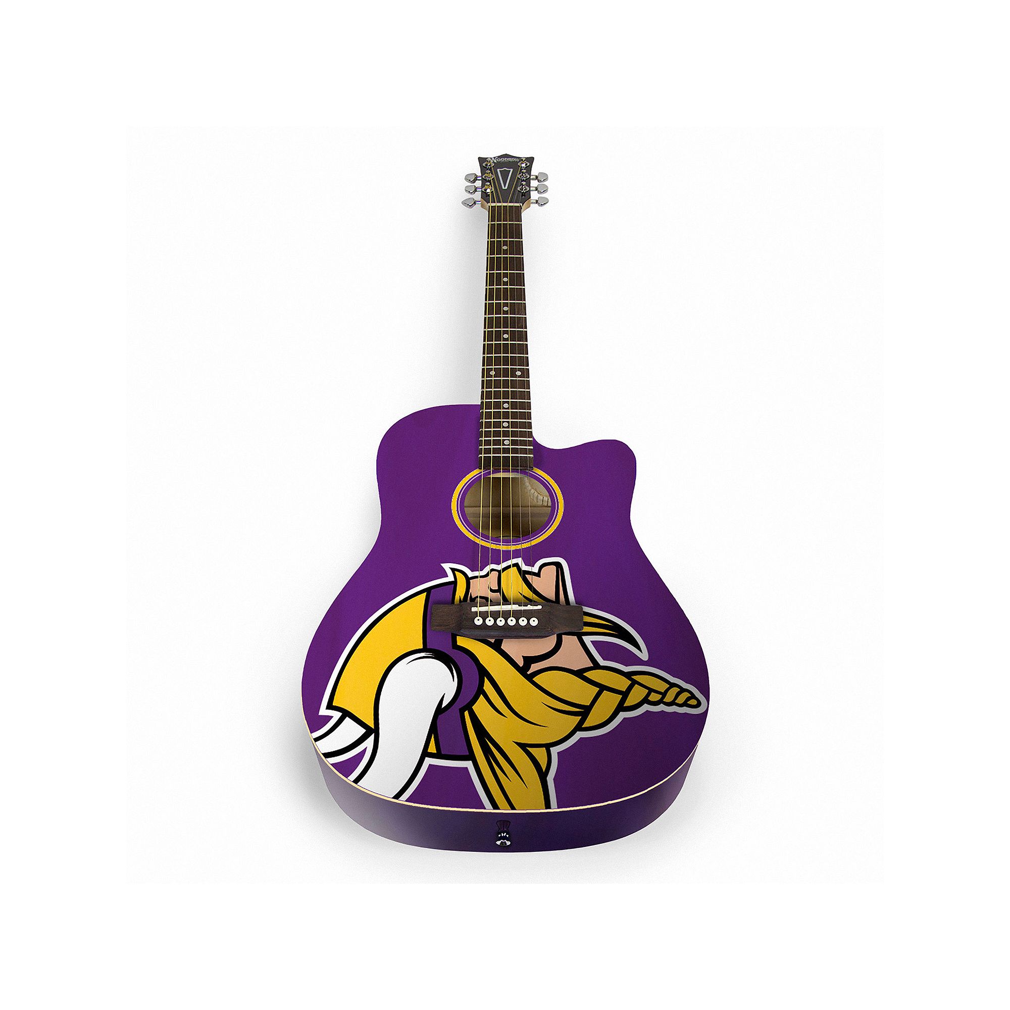 Woodrow Minnesota Vikings Acoustic Guitar, Team
