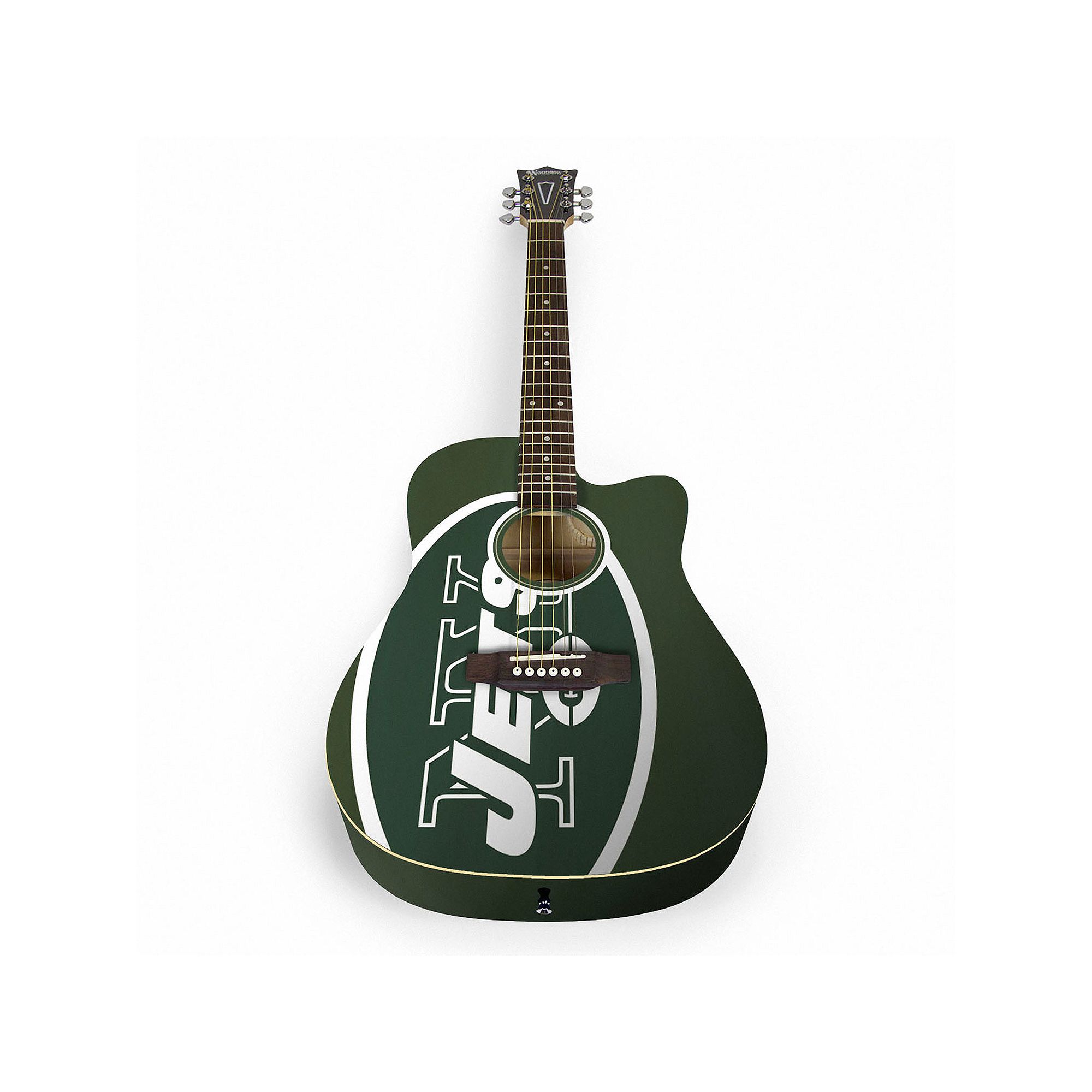 Woodrow New York Jets Acoustic Guitar, Team