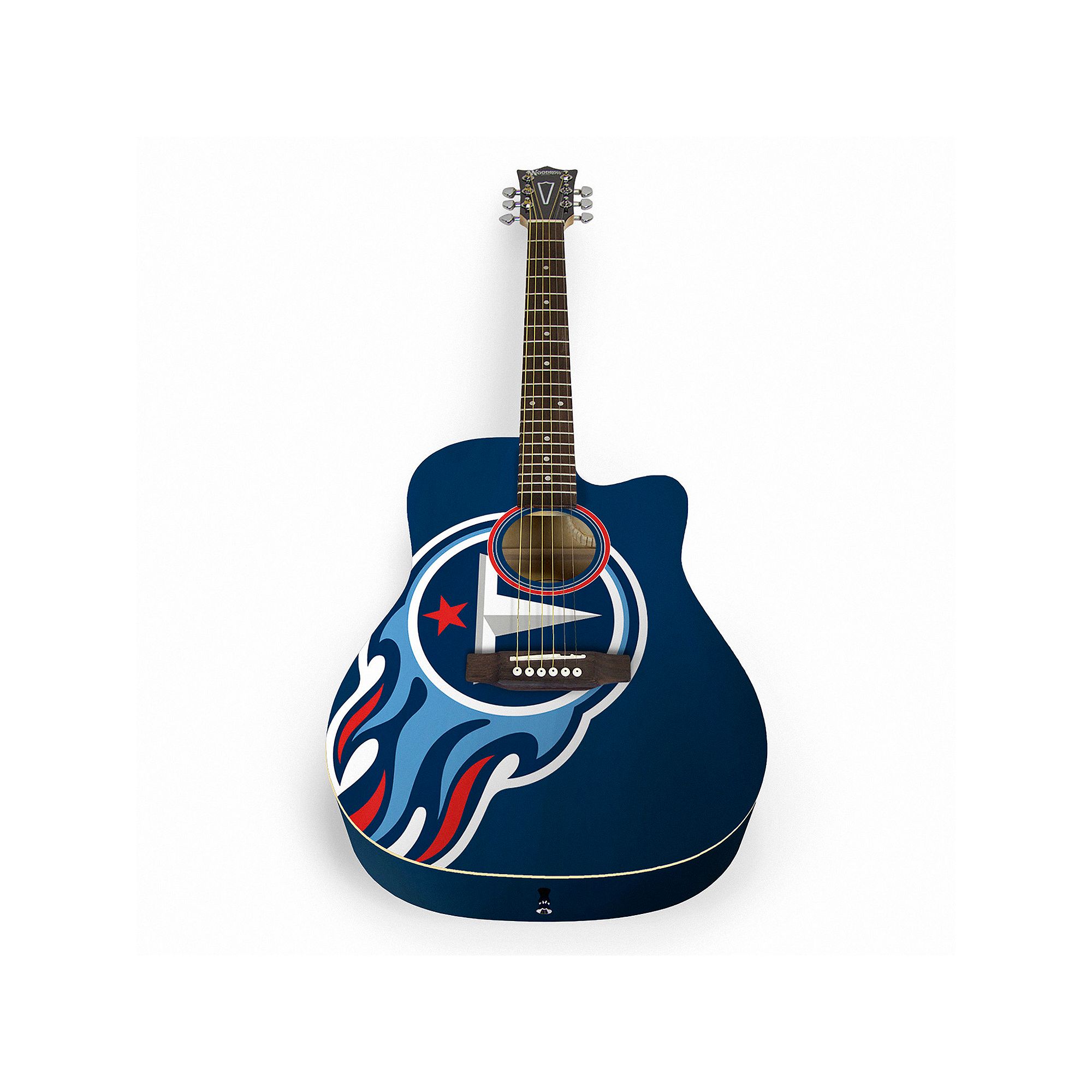 Woodrow Tennessee Titans Acoustic Guitar, Team