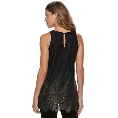 Women's Apt. 9® Lace Tunic Tank