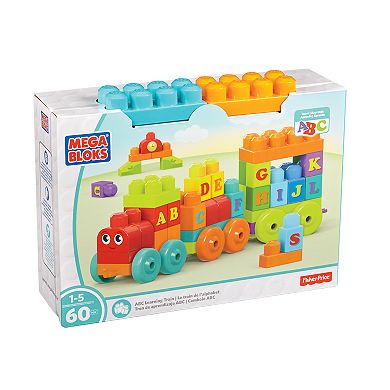 Mega Bloks Building Basics ABC Learning Train