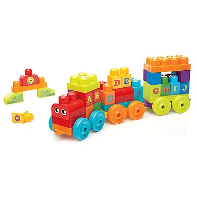 Mega Bloks Building Basics ABC Learning Train