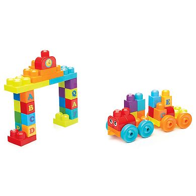 Mega Bloks Building Basics ABC Learning Train