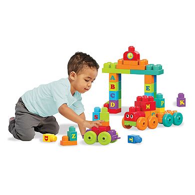 Mega Bloks Building Basics ABC Learning Train