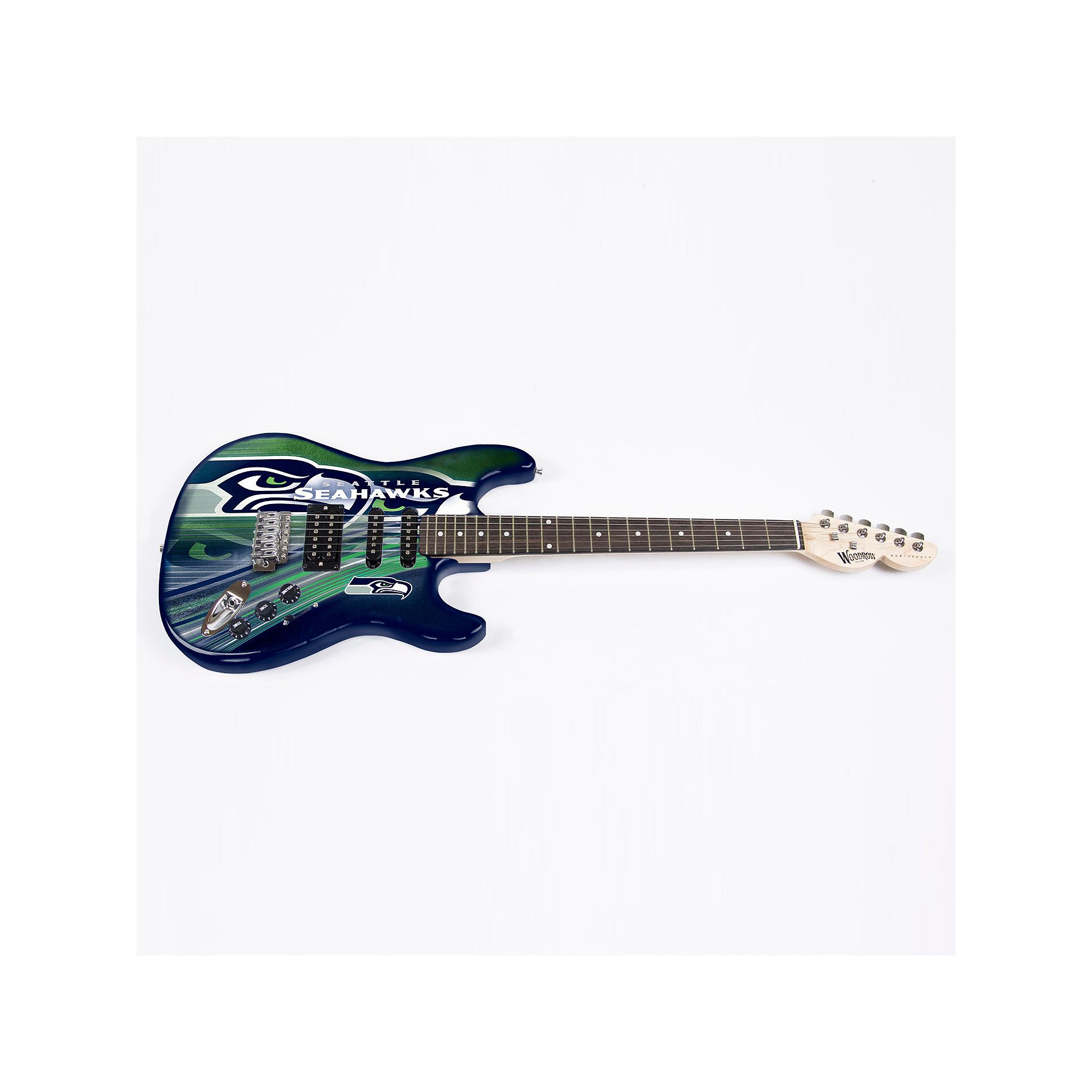 Woodrow Seattle Seahawks NorthEnder Series II Electric Guitar, Team