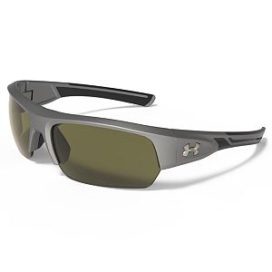 Men's Under Armour Big Shot Semirimless Wrap Sunglasses