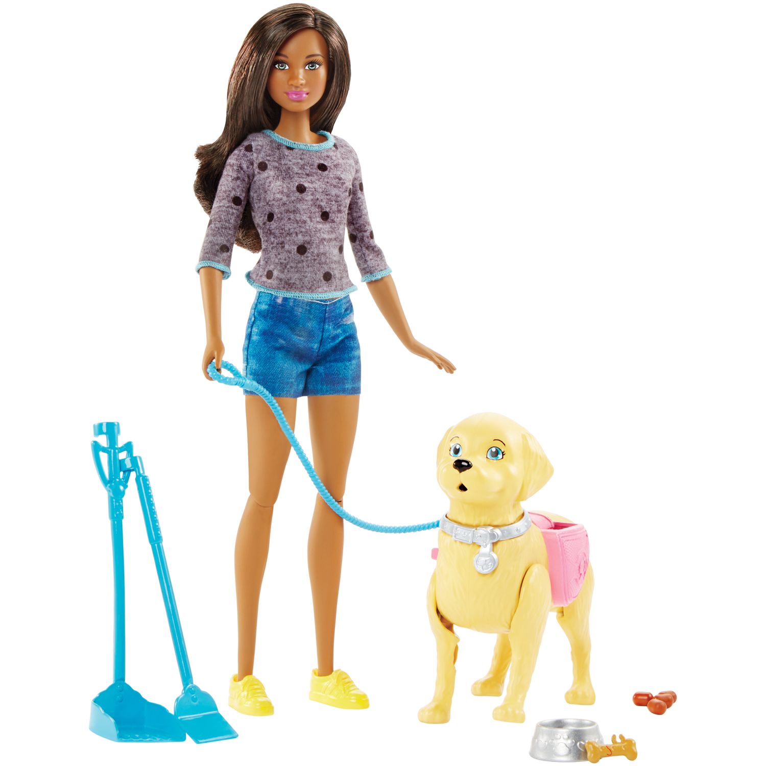 barbie and her dog