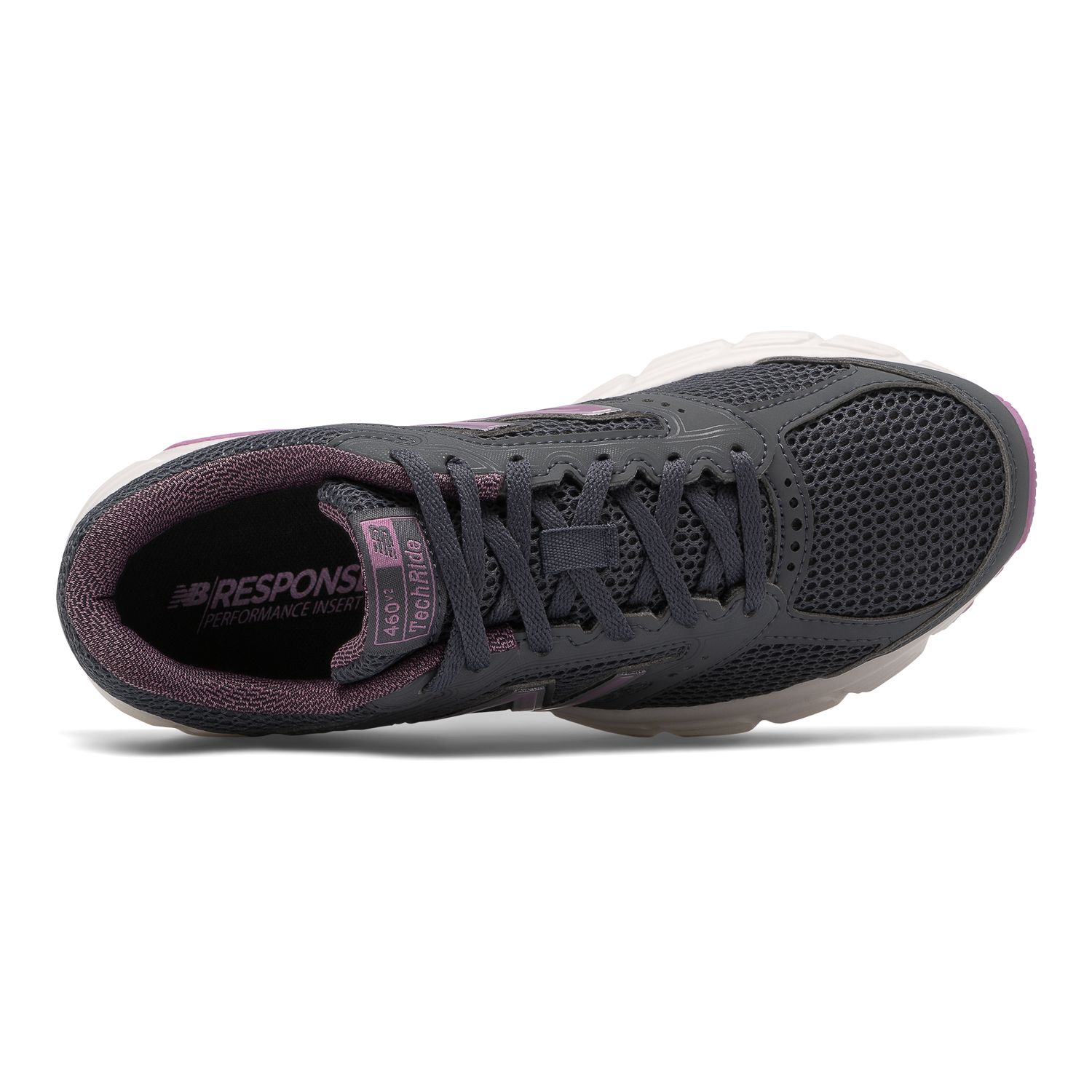 new balance 460 v2 women's running shoes lead canyon violet