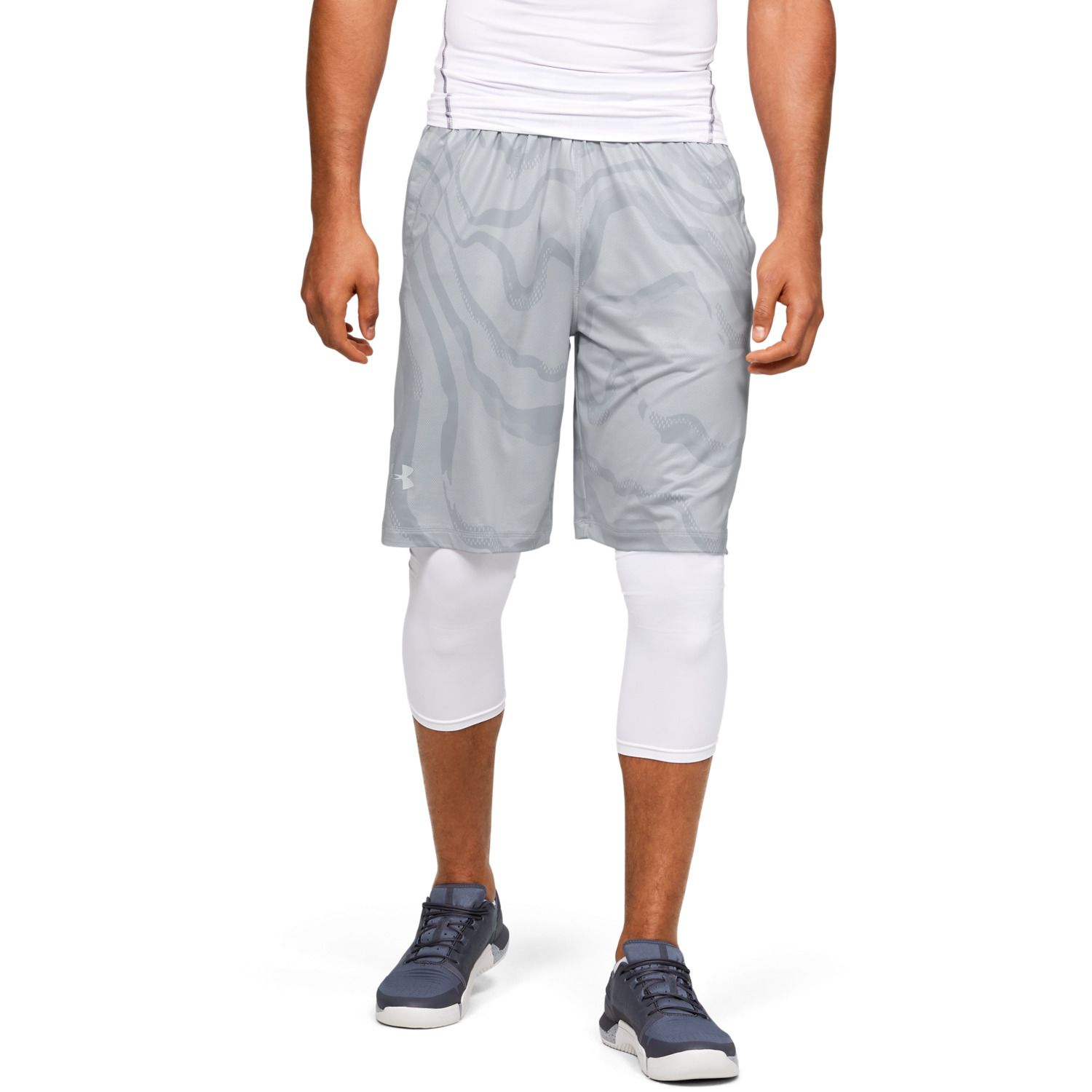 mens white under armour shorts