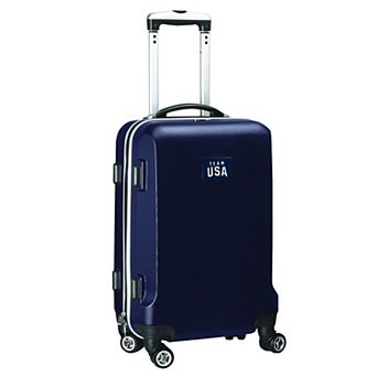 Denco USA Olympics Team 20-Inch Wheeled Hard-Case Carry-On Bag