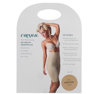 Carnival Seamless High-Waisted Shaping Thigh Slimmer 804