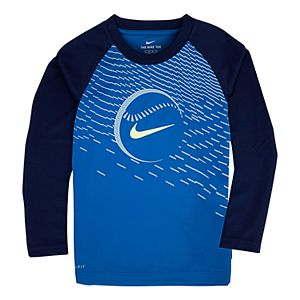 Boys 4-7 Nike Raglan Baseball Graphic Tee