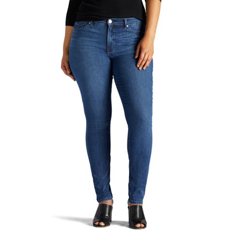 Plus Size Lee Sculpting Slim Leg PullOn Jeans