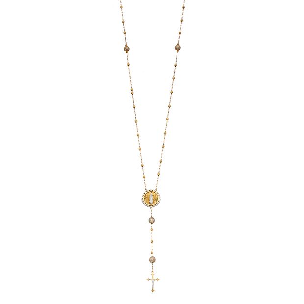 Kohls rosary deals necklace