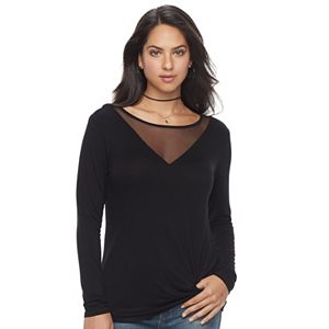 Women's Rock & Republic® Mesh Tee