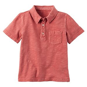 Boys 4-8 Carter's Slubbed Polo