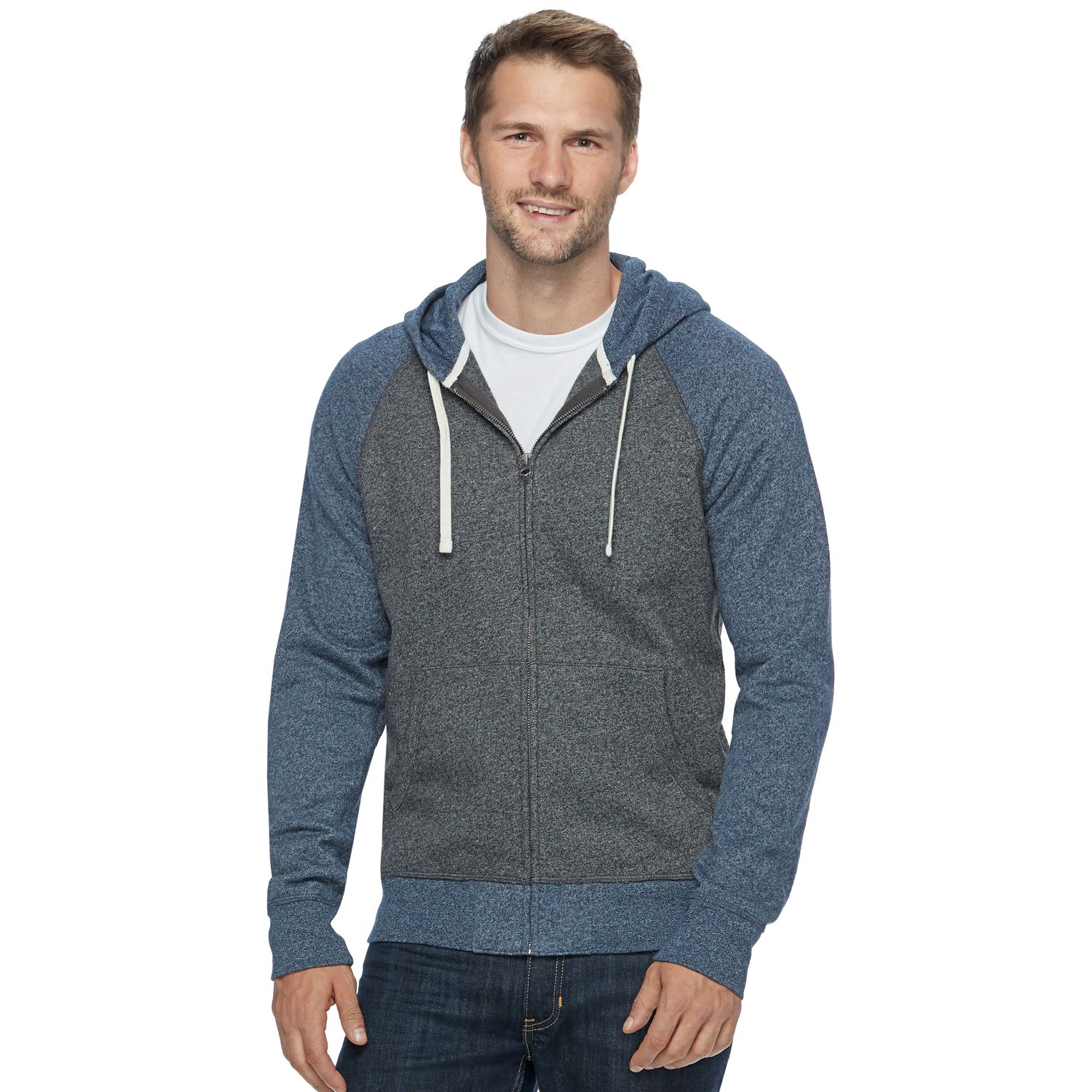 kohls mens zip up sweaters