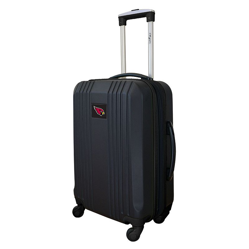 Arizona Cardinals 21-Inch Wheeled Carry-On Luggage, Black