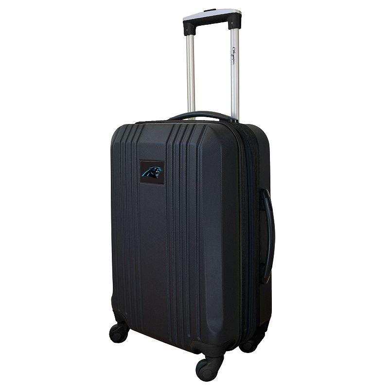 Carolina Panthers 21-Inch Wheeled Carry-On Luggage, Black