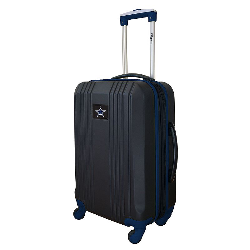 Dallas Cowboys 21-Inch Wheeled Carry-On Luggage, Blue