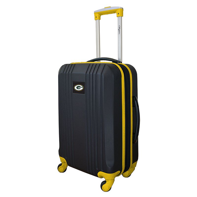 Green Bay Packers 21-Inch Wheeled Carry-On Luggage, Yellow