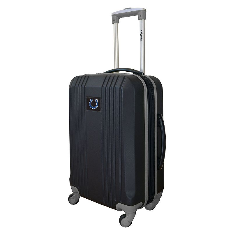 Indianapolis Colts 21-Inch Wheeled Carry-On Luggage, Grey