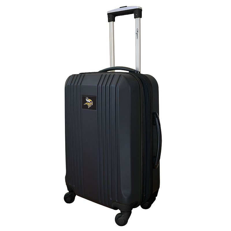Minnesota Vikings 21-Inch Wheeled Carry-On Luggage, Black