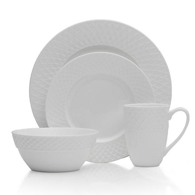 White mikasa dinnerware sale