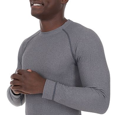 Men's Fruit of the Loom Signature Grid Tech Thermal Base Layer Tee