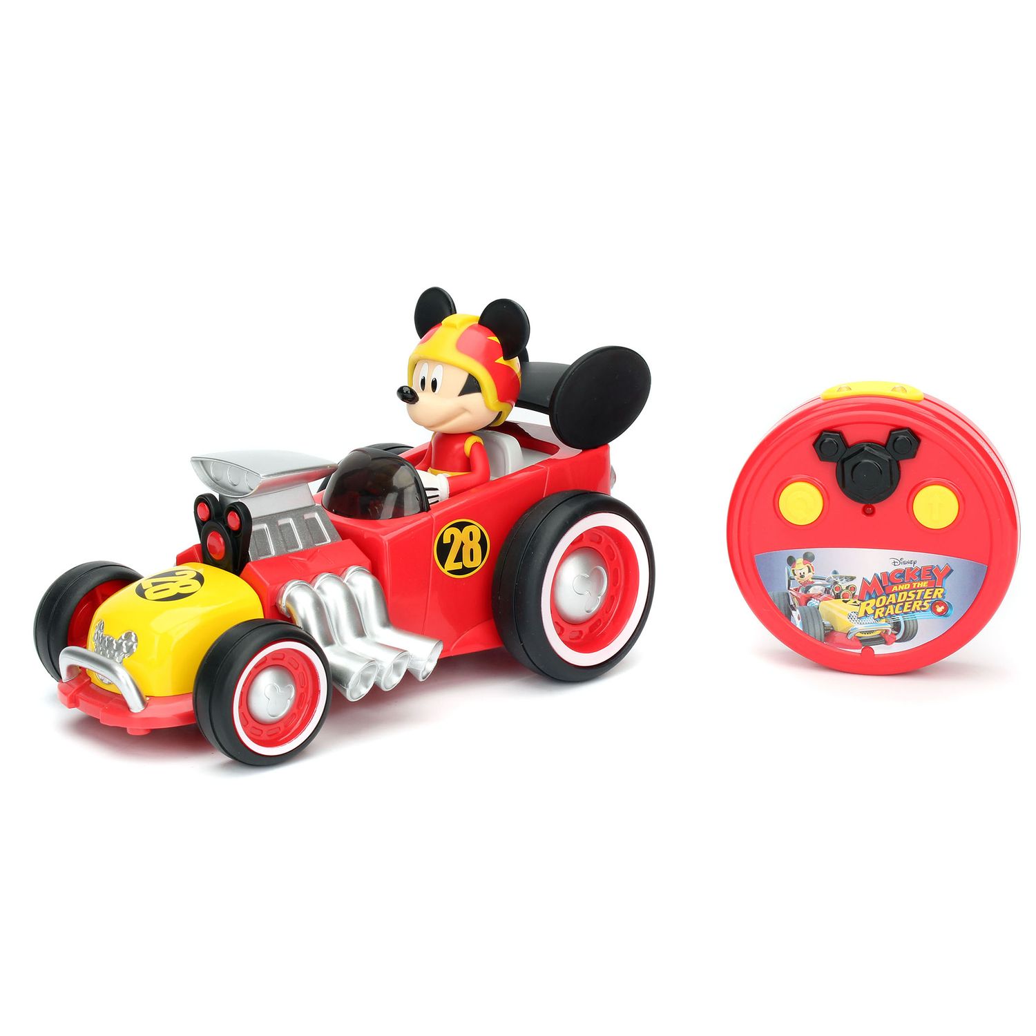 mickey mouse push car