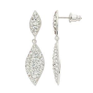 Confetti Crystal Marquise Drop Earrings