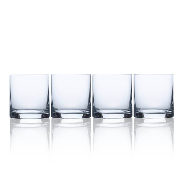 Color Swirl Set of 4 Double Old Fashioned Glasses – Mikasa