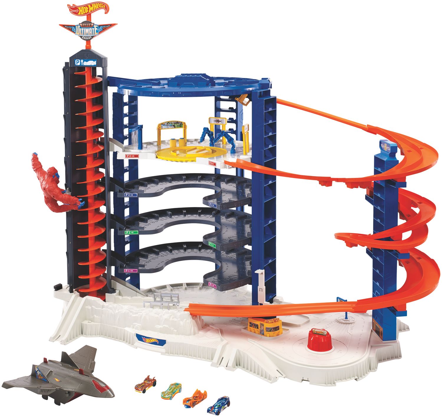 hot wheels ultimate garage tower shark replacement parts