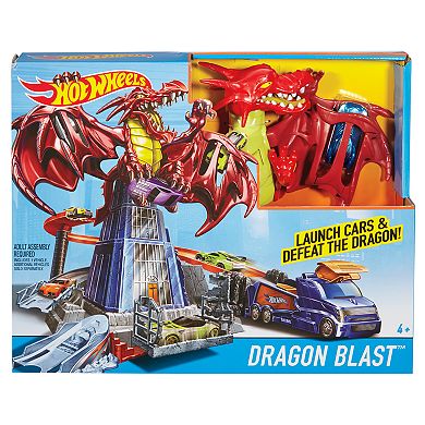 Hot Wheels Dragon Blast Play Set